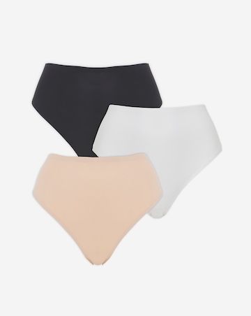 Pretty Secrets (3 Pack) New Claire Micro Smoothing Full Brief Knickers