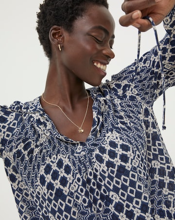 FatFace Georgie Patchwork Geo Tunic