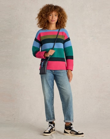 White Stuff Jana Stripe Jumper
