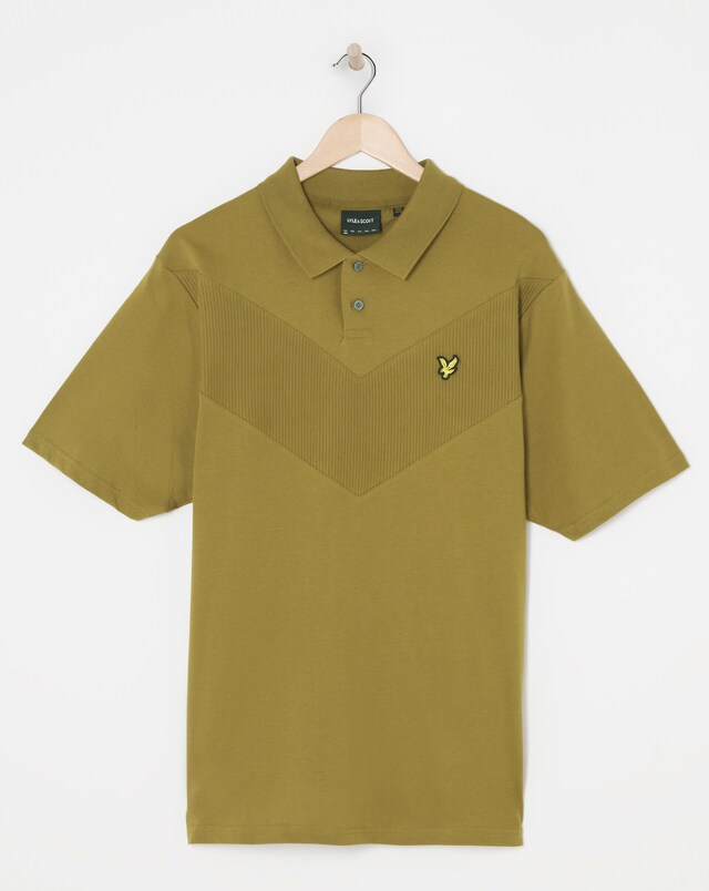 Lyle & Scott Chevron Polo - Olive
