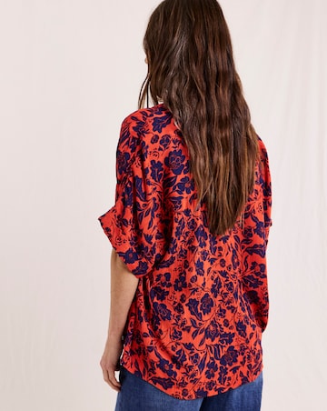 Julipa Crinkle Short Sleeve Top