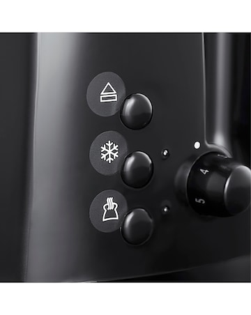 Russell Hobbs 21641 Textures 2 Slice Black Toaster