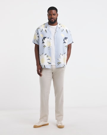 Jack & Jones Marshall Floral Print Shirt - Blue