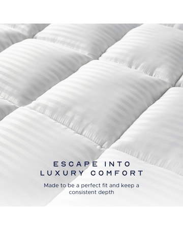 Snuggledown Luxurious Hotel Extra Deep 10cm Mattress Topper