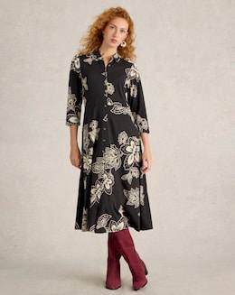 White Stuff Rua Jersey Shirt Dress