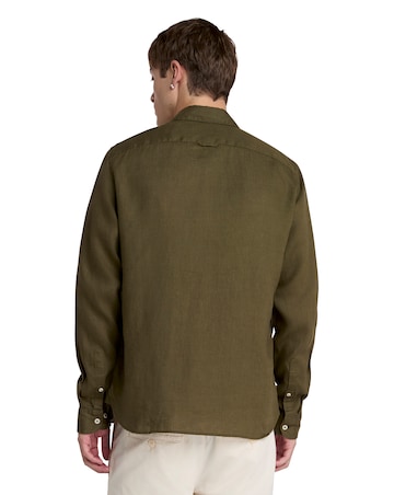 Timberland Mill Brook Linen Shirt - Green