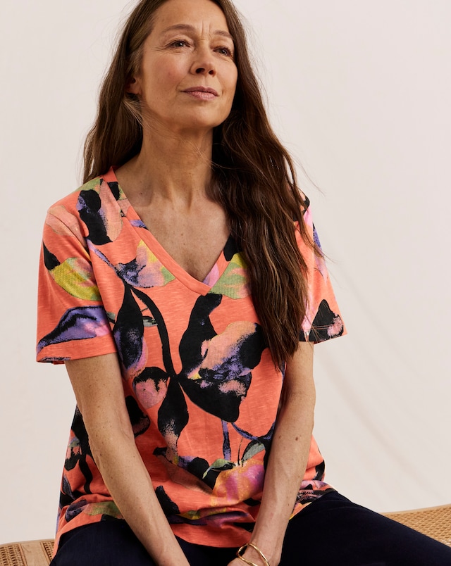 Julipa V-Neck Jersey T-Shirt