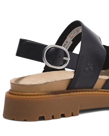 Timberland Clairemont Black Full Grain Sandals