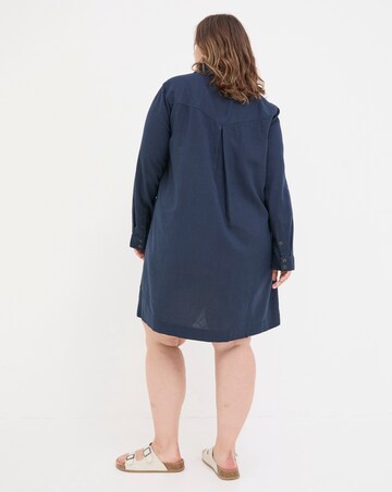 FatFace Mina Linen Blend Tunic Dress