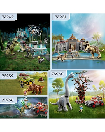 LEGO Jurassic World Dinosaur Fossils: T. rex Skull Toy 76964