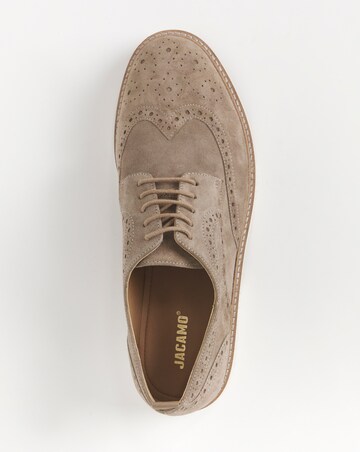 Suede Brogue Wide