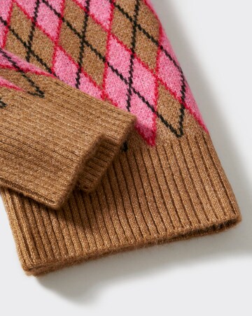 Mango Rhombus Design Sweater