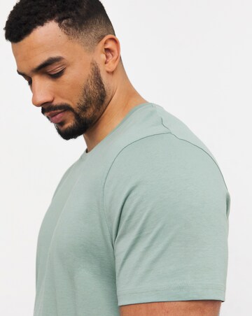 Pure Cotton Crew Neck T-Shirt Long