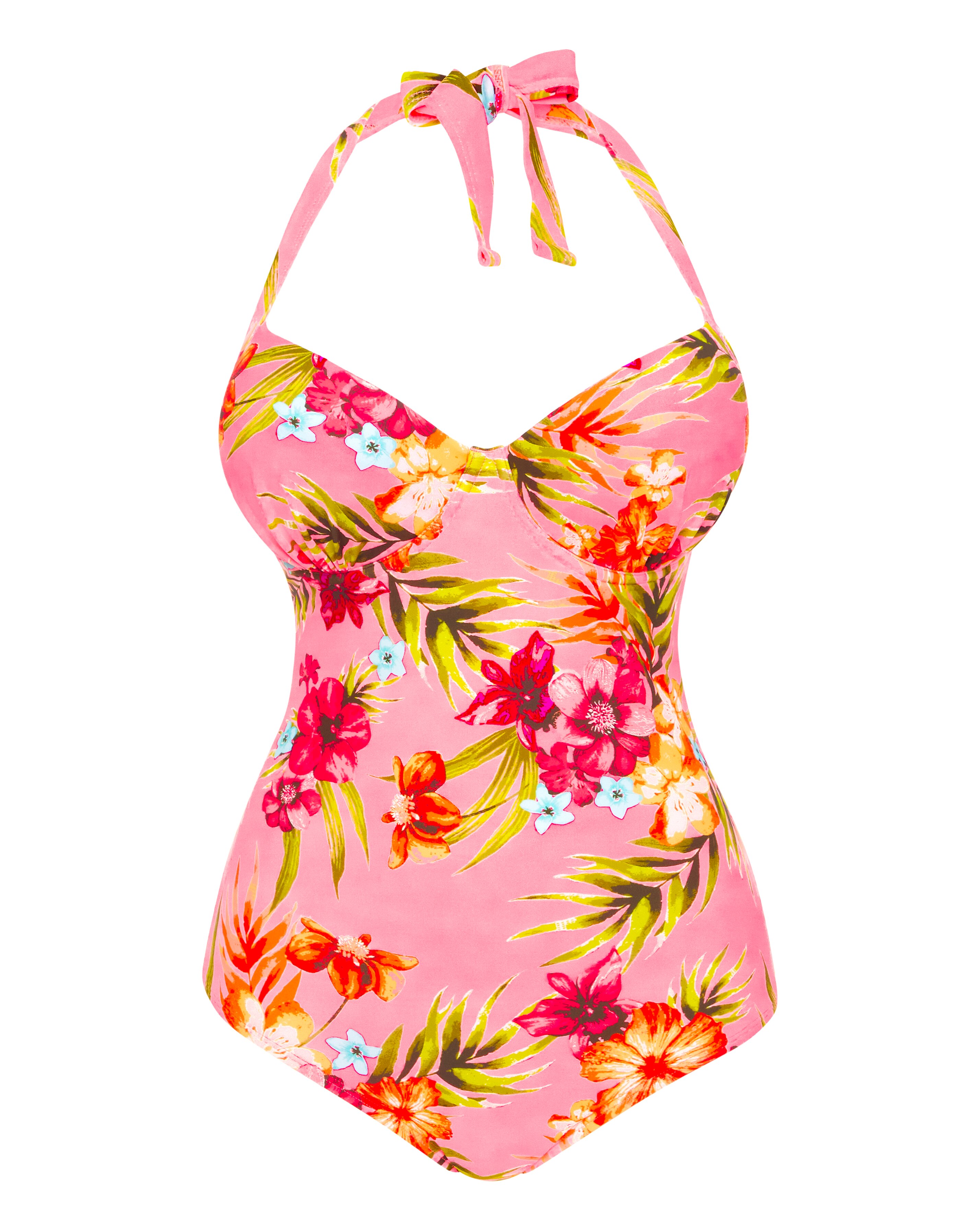 Padded Underwired Plunge Swimsuit