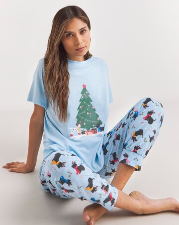 Pretty Secrets Christmas Value Cuffed Pyjama Set