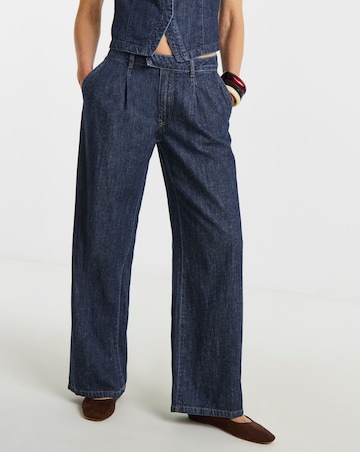 JDY Lana Mid Waist Wide Leg Trouser