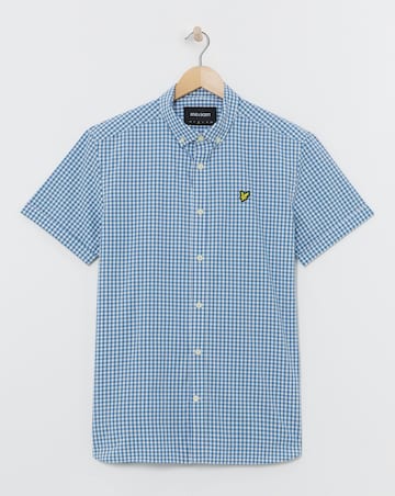 Lyle & Scott Short Sleeve Gingham Shirt