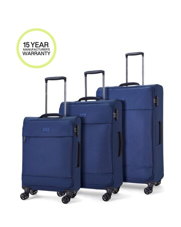 Rock Paris 3pc Suitcase Set