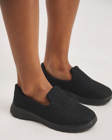 Cushion Walk Lightweight Leisure Shoes Wide E Fit