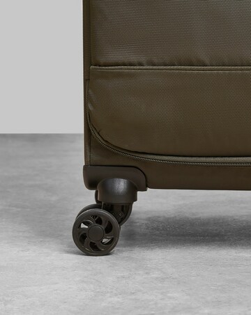 Rock Paris Large Suitcase - Olive Green