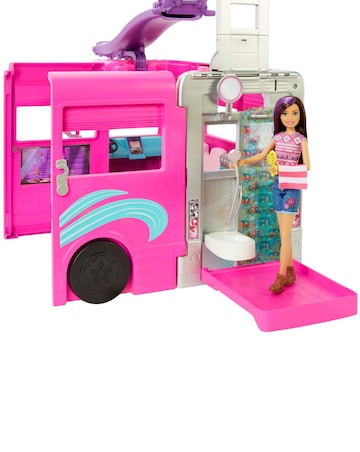 Barbie Dream Camper Vehicle Playset with 60 Accessories