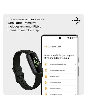 Fitbit Inspire 3 Fitness Tracker - Midnight Zen