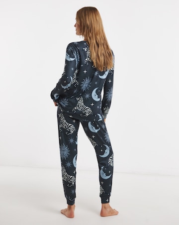 Simply Be Celestial Zebra Supersoft Pyjama Twosie