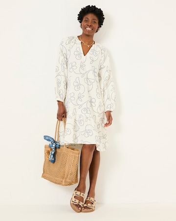 FatFace Frill Embroidery Tunic