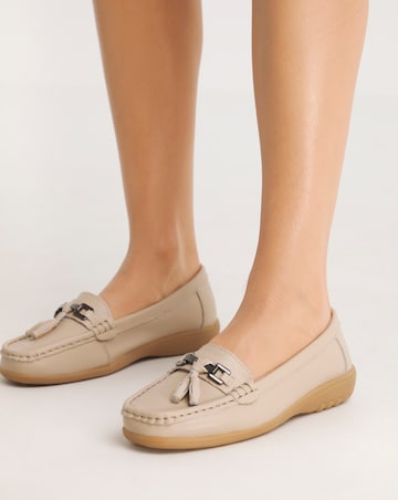Samara Leather Loafers - Extra Wide Fit (EEE)