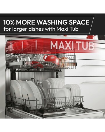 Hoover H-Dish 500 HF4B7F0A-80 14 Place Full Size WiFi Dishwash Graphite Install