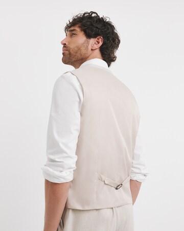 Linen Blend Waistcoat