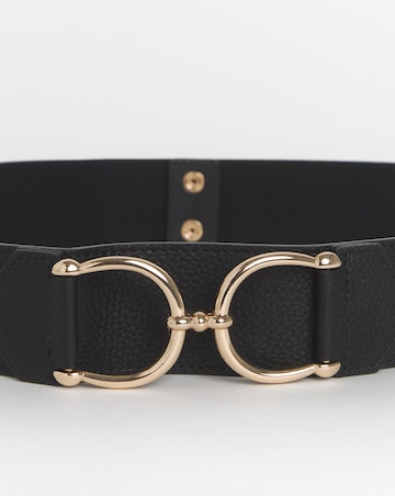 Snaffle Detail Stretch Waist Belt
