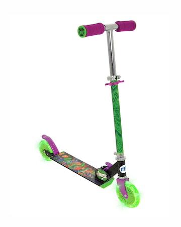 MoVe Turtles Folding Inline Scooter with Light Up Wheels