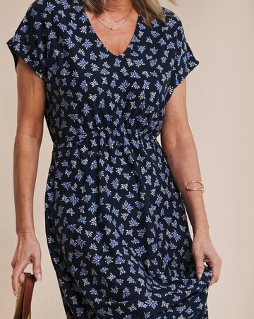 Julipa Jersey Gathered Waist Midi Dress