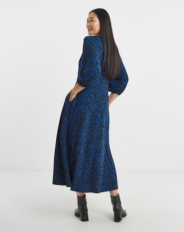 Three Quarter Sleeve Soft Touch Jersey Tea Dress