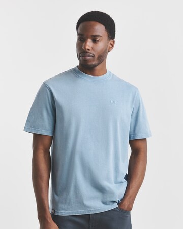 Union Garment Dyed T-Shirt- Blue