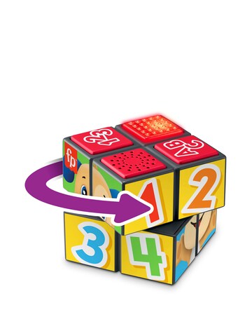 Fisher-Price Laugh & Learn Puppy's Activity Cube Learning Toy