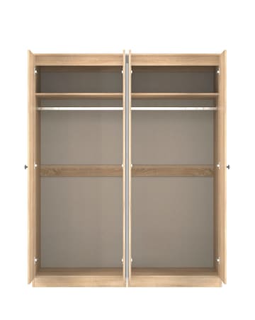 Richmond Ready Assembled 4 Door Wardrobe