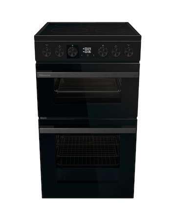 Hisense HDCEC5C10B 50cm Electric Double Cooker - Black