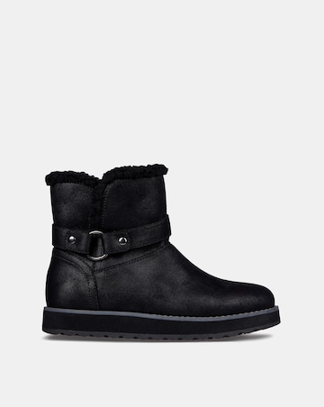 Skechers Black Keepsake Boots -Wide Fit (E)