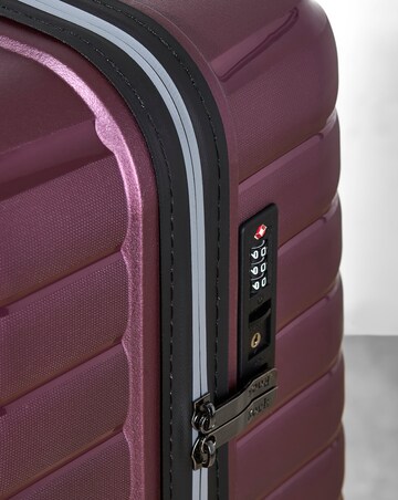 Rock Hydra-Lite Medium Suitcase - Purple