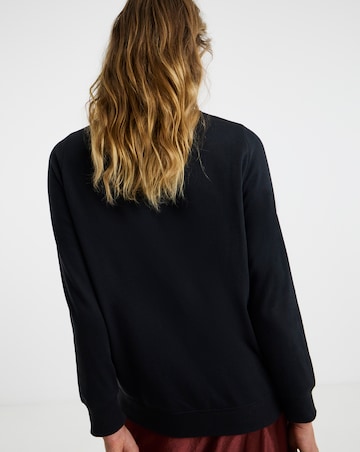 Sequin Stripe Sweatshirt