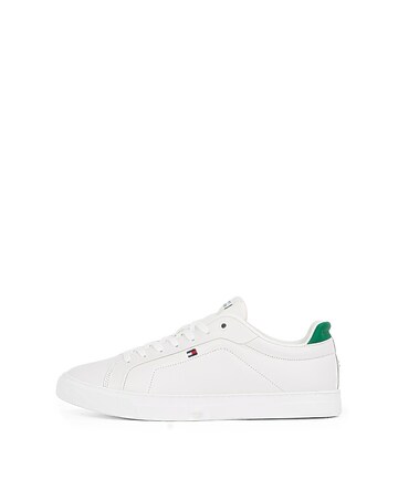 Tommy Hilfiger Icon Court Trainer - Green/Ecru