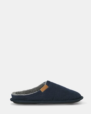 Jack & Jones Cordie Mule Slipper - Navy