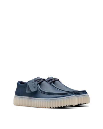 Clarks Torhill Lo Shoes - Navy