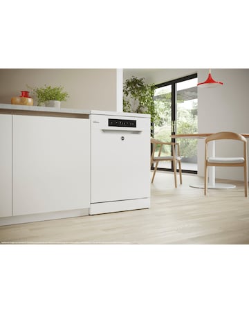 Hoover HF 3C7L0W 13 place Dishwasher - White + installation
