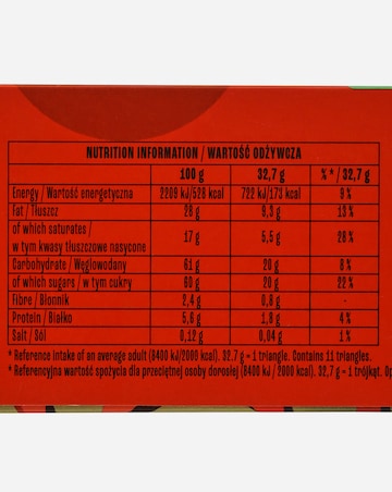 Toblerone Merry Christmas Milk Chocolate Bar 360g