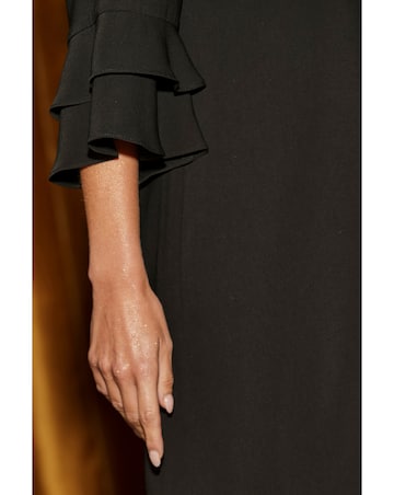 Sosandar Hoop Detail Shift Dress