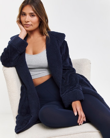 Pretty Secrets Oversized Fleece Lounge Cardigan