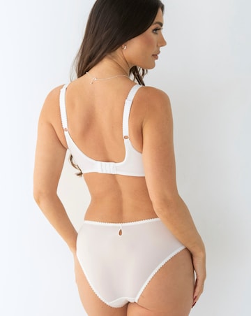 Pour Moi Sofia Smoothing Lightly Pad Wired T Shirt Bra White